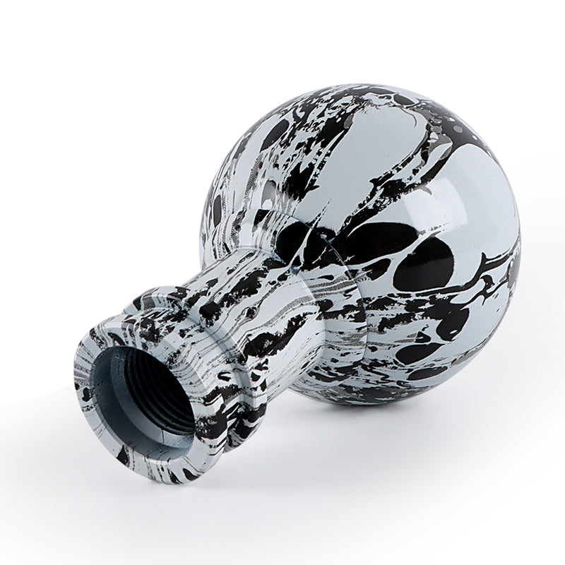 Brand New JDM Skull Stickerbomb V1 Design Universal Round Ball Car Racing Shift Knob Manual Gear Shift Knob Shifter M12 M10 M8