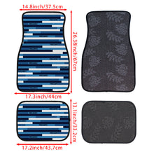 Load image into Gallery viewer, Brand New Universal 4PCS RECARO STYLE Racing Fabric Car Floor Mats Interior Carpets