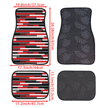 Load image into Gallery viewer, Brand New Universal 4PCS RECARO STYLE Racing Fabric Car Floor Mats Interior Carpets