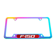 Load image into Gallery viewer, Brand New Universal 1PCS F-150 Neo Chrome Metal License Plate Frame