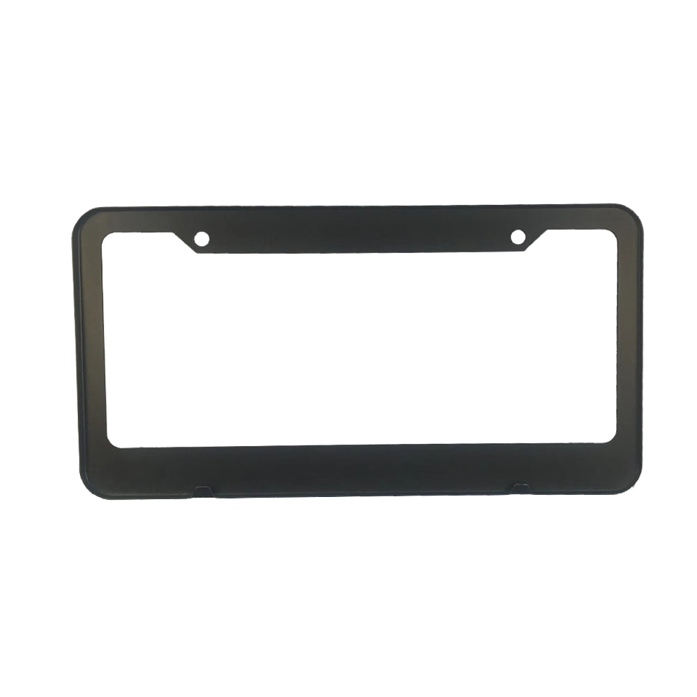 Brand New Universal 1PCS JDM MADE IN JAPAN ABS Plastic Black License Plate Frame