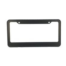 Load image into Gallery viewer, Brand New Universal 1PCS JDM MADE IN JAPAN ABS Plastic Black License Plate Frame