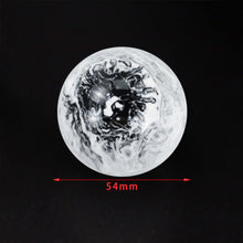 Load image into Gallery viewer, Brand New Universal Mix Pearl White/Black Round Ball Shift Knob Car Gear MT Manual Shifter M8 M10 M12