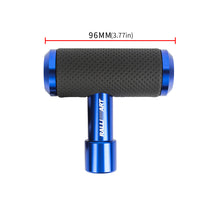 Load image into Gallery viewer, BRAND NEW RALLIART BLUE Leather Car Shift Knob Aircraft Joystick Transmission Racing Gear M8 M10 M12