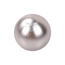 Load image into Gallery viewer, BRAND NEW UNIVERSAL JDM THE PUNISHER 6 SPEED Aluminum Silver Round Ball Manual Gear Stick Shift Knob M8 M10 M12