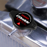 Brand New JDM 1.3bar 9mm Greddy Racing Black Racing Cap High Pressure Radiator Cap For Universal