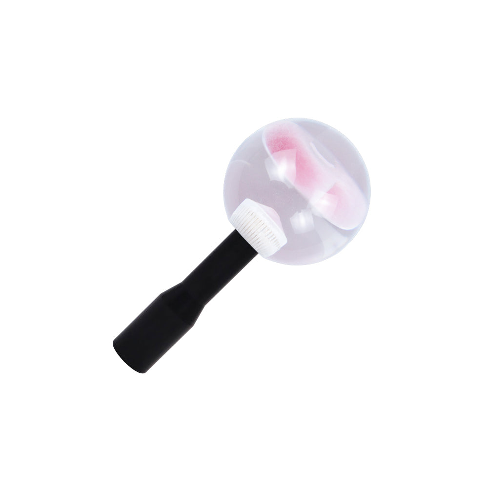 Brand New Universal Round Ball Heart Pink Crystal Clear Manual Gear Shift Knob Shifter M8 M10 M12 & Black Shifter Extender Extension