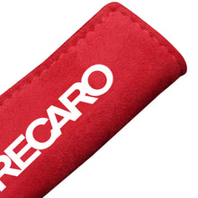 Load image into Gallery viewer, BRAND NEW UNIVERSAL JDM Recaro Red Suede Roof Safety Handle Ceiling Handrail Cover Pull Handle Racing