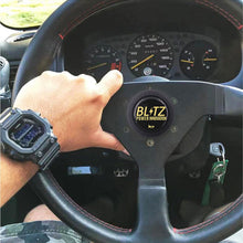 Load image into Gallery viewer, Brand New Universal Blitz Car Horn Button Black Steering Wheel Center Cap