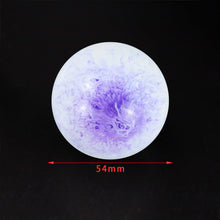 Load image into Gallery viewer, Brand New Universal Mix Pearl White/Purple Round Ball Shift Knob Car Gear MT Manual Shifter M8 M10 M12