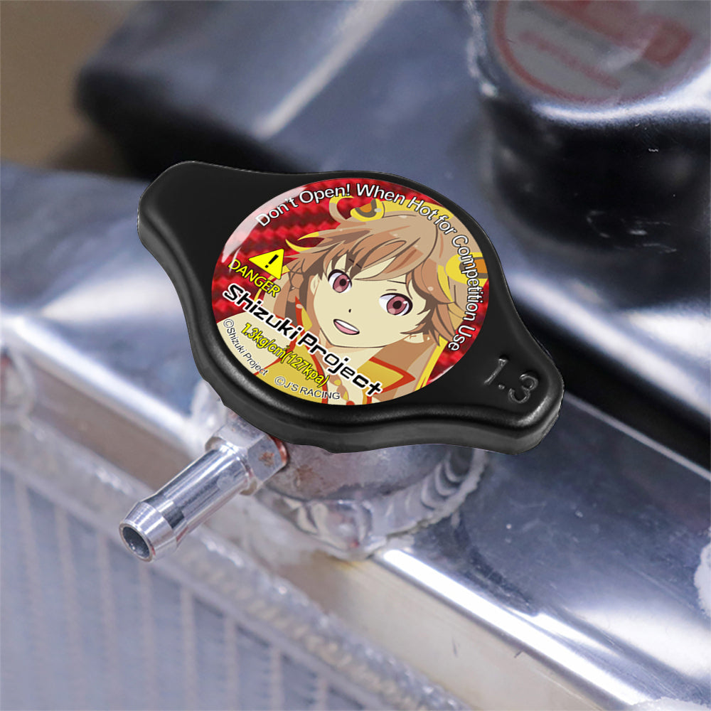 Brand New JDM 1.3bar 9mm J'S RACING SHIZUKI PROJECT Black Racing Cap High Pressure Radiator Cap For Universal