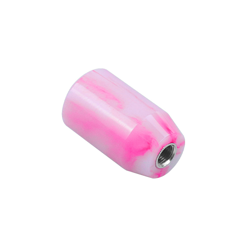 Brand New JDM Universal Pink 6CM Marble Style Stick Manual Gear Shift Knob Shifter M8 M10 M12