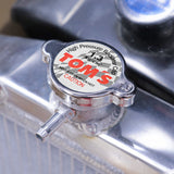 Brand New JDM 1.3bar 15mm Tom's Racing Chrome Radiator Cap S Type Universal