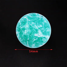 Load image into Gallery viewer, Brand New Universal Mix Pearl White/Teal Round Ball Shift Knob Car Gear MT Manual Shifter M8 M10 M12