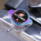 Brand New JDM 1.3bar 15mm K-Tuned Neo Chrome Racing Radiator Cap S Type Universal