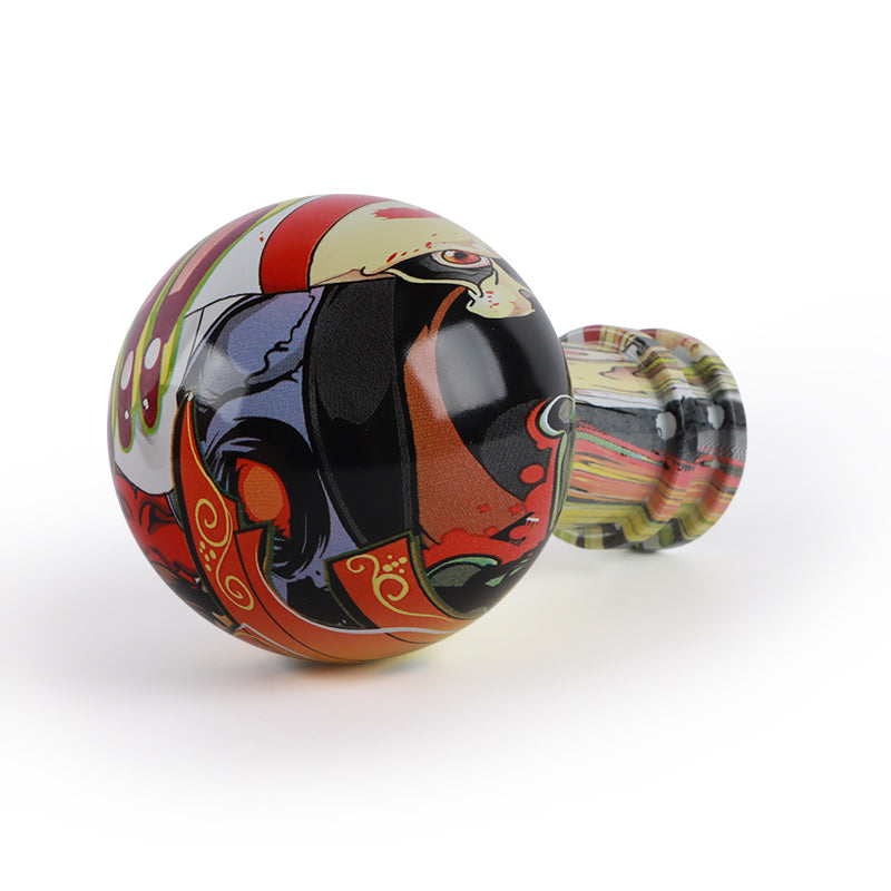 Brand New JDM Stickerbomb V5 Design Universal Round Ball Car Racing Shift Knob Manual Gear Shift Knob Shifter M12 M10 M8