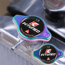 Load image into Gallery viewer, Brand New JDM 1.3bar 9mm K-TUNED Neo Chrome Racing Cap High Pressure Radiator Cap For Universal