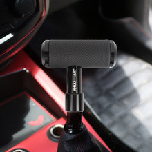 Load image into Gallery viewer, BRAND NEW RALLIART BLACK Leather Car Shift Knob Aircraft Joystick Transmission Racing Gear M8 M10 M12