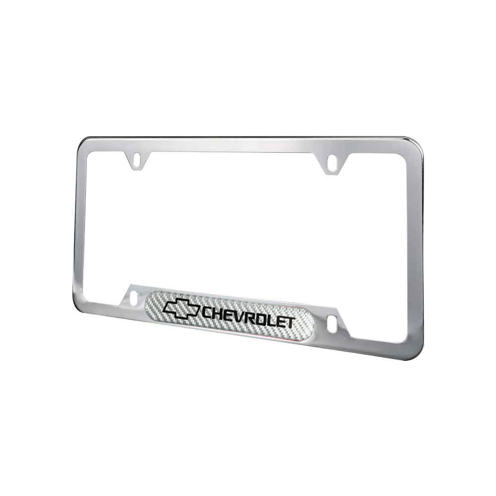 Brand New Universal 1PCS CHEVROLET Chrome Metal License Plate Frame