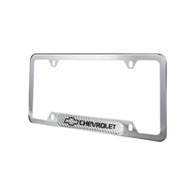 Load image into Gallery viewer, Brand New Universal 1PCS CHEVROLET Chrome Metal License Plate Frame