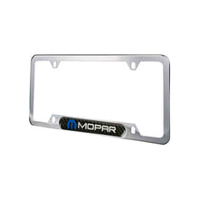 Load image into Gallery viewer, Brand New Universal 1PCS Mopar Chrome Metal License Plate Frame