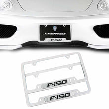 Load image into Gallery viewer, Brand New Universal 1PCS F-150 Silver Metal License Plate Frame