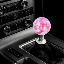 Load image into Gallery viewer, Brand New Universal Mix Pearl White/Hot Pink Round Ball Shift Knob Car Gear MT Manual Shifter M8 M10 M12