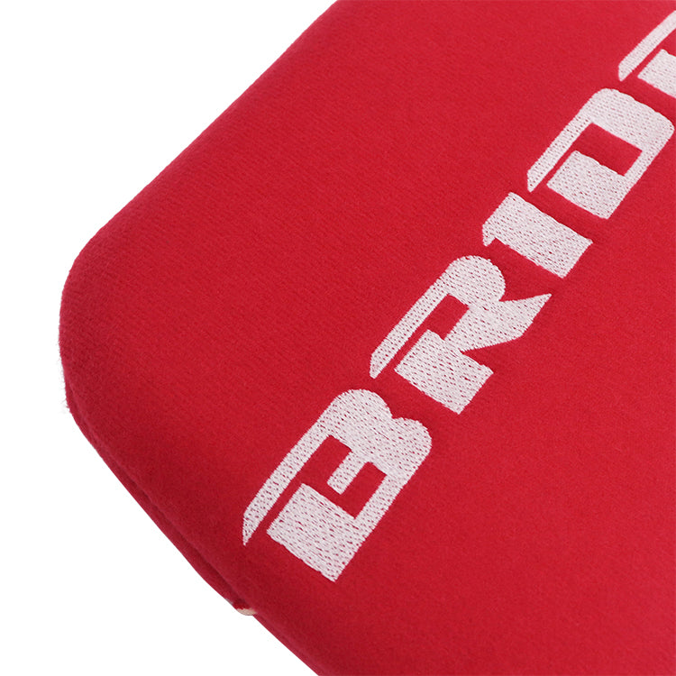 BRAND NEW 1PCS JDM BRIDE Racing Red Tuning Pad For Head Rest Cushion Bucket Seat Racing