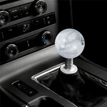 Load image into Gallery viewer, Brand New Universal Mix Pearl White/Silver Round Ball Shift Knob Car Gear MT Manual Shifter M8 M10 M12