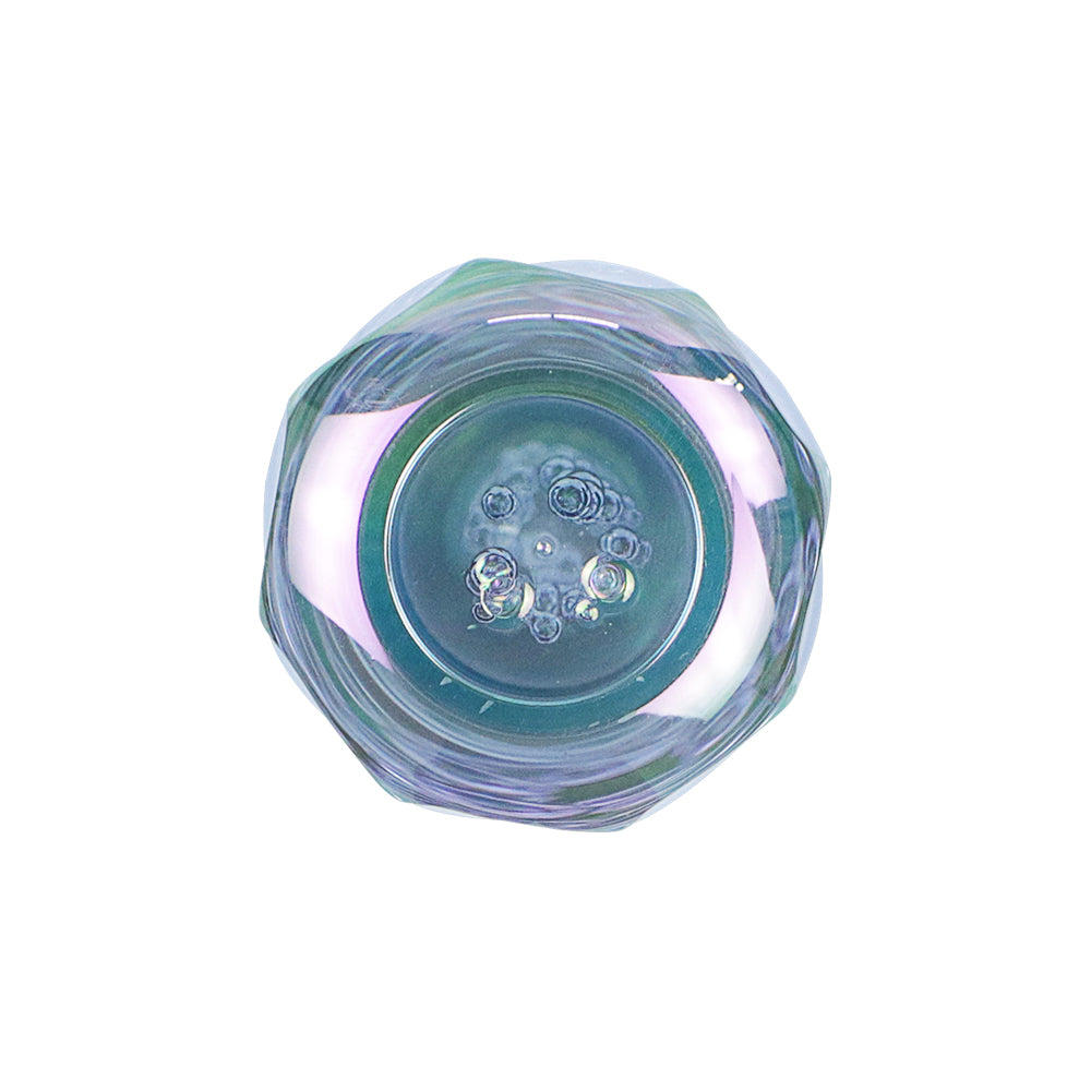 Brand New Universal 10CM VIP 100mm Transparent Manual Neo Chrome Twist Crystal Bubble Racing Gear Shift Knob