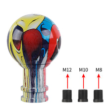 Load image into Gallery viewer, Brand New JDM Stickerbomb V2 Design Universal Round Ball Car Racing Shift Knob Manual Gear Shift Knob Shifter M12 M10 M8