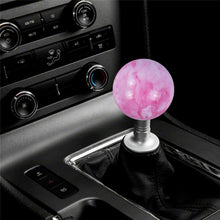 Load image into Gallery viewer, Brand New Universal Mix Pearl White/Pink Round Ball Shift Knob Car Gear MT Manual Shifter M8 M10 M12