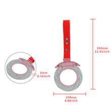 Load image into Gallery viewer, Brand New Brake Rotors Pink TSURIKAWA Ring Subway Train Bus Handle Red Strap Charm Drift