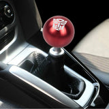 BRAND NEW UNIVERSAL JDM AUTOBOT TRANSFORMERS Aluminum Red Round Ball Manual Gear Stick Shift Knob M8 M10 M12