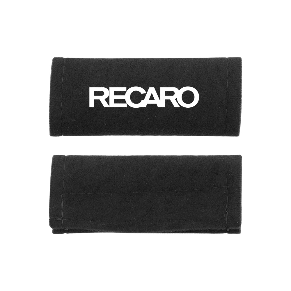 BRAND NEW UNIVERSAL JDM Recaro Black Suede Roof Safety Handle Ceiling Handrail Cover Pull Handle Racing