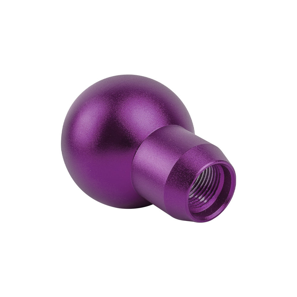 BRAND NEW UNIVERSAL MOMO Racing Universal Purple Aluminum Round Shift Knob Lever Knob M8 M10 M12