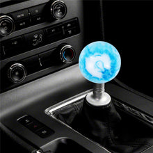 Load image into Gallery viewer, Brand New Universal Mix Pearl White/Blue Round Ball Shift Knob Car Gear MT Manual Shifter M8 M10 M12