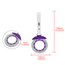 Load image into Gallery viewer, Brand New Brake Rotors Purple TSURIKAWA Ring Subway Train Bus Handle Red Strap Charm Drift