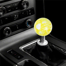 Load image into Gallery viewer, Brand New Universal Mix Pearl White/Yellow Round Ball Shift Knob Car Gear MT Manual Shifter M8 M10 M12