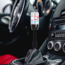 Load image into Gallery viewer, Brand New Universal Acrylic Clear Crystal Super Mario Bros Manuel Gear Stick Shift Knob M8 M10 M12 &amp; Black Shifter Extender Extension