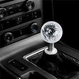 Brand New Universal Mix Pearl White/Black Round Ball Shift Knob Car Gear MT Manual Shifter M8 M10 M12