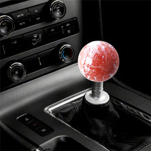 Load image into Gallery viewer, Brand New Universal Mix Pearl White/Red Round Ball Shift Knob Car Gear MT Manual Shifter M8 M10 M12