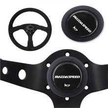 Load image into Gallery viewer, Brand New Universal Mazdaspeed Car Horn Button Black Steering Wheel Center Cap