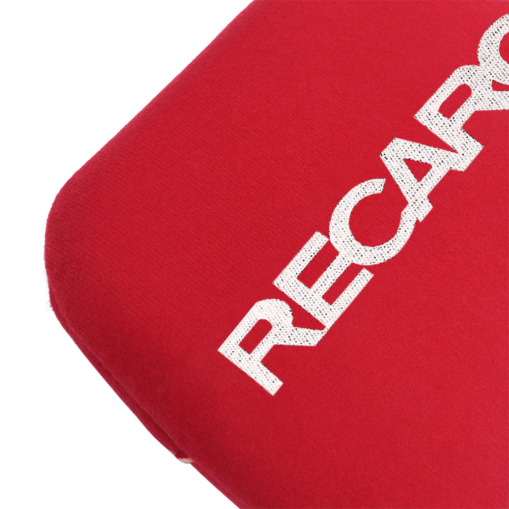 BRAND NEW 1PCS JDM RECARO Racing Red Tuning Pad For Head Rest Cushion Bucket Seat Racing