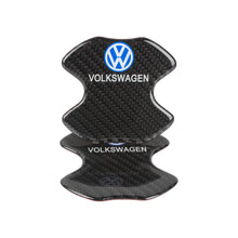 Load image into Gallery viewer, BRAND NEW UNIVERSAL 2PCS VOLKSWAGEN REAL CARBON FIBER ANTI-SCRATCH DOOR HANDLE PROTECTOR