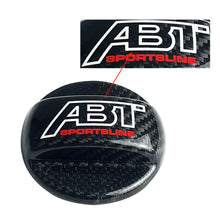 Load image into Gallery viewer, BRAND NEW UNIVERSAL ABT SPORTSLINE Real Carbon Fiber Gas Fuel Cap Cover For Audi