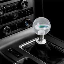 Load image into Gallery viewer, Brand New Universal Round Ball Heart Green Crystal Clear Manual Gear Shift Knob Shifter M8 M10 M12