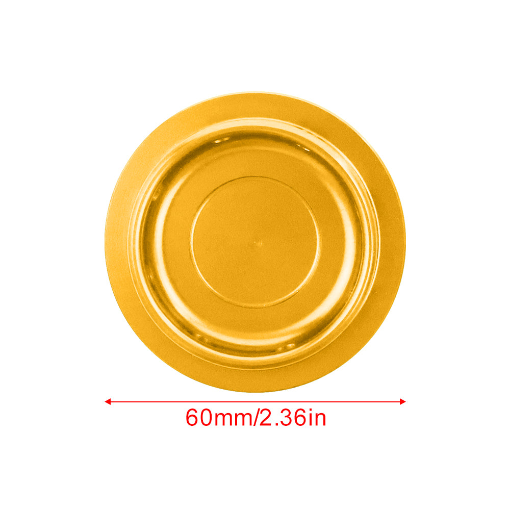 Brand New JDM Gold Aluminum Engine Oil Fuel Filler Cap Billet For Honda / Acura