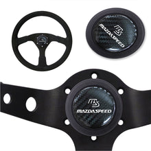 Load image into Gallery viewer, Brand New Universal Mazdaspeed Car Horn Button Black Steering Wheel Center Cap