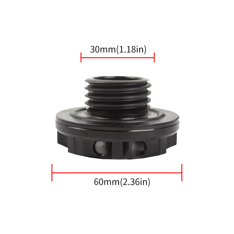 Brand New Toyota Jdm Beginner Leaf Real Carbon Fiber Sticker ALUMNIUM Black Billet Engine Oil FILLER Cap